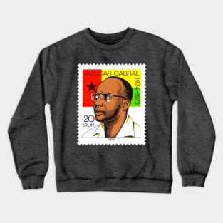 Amílcar Cabral-3 DDR Stamp Crewneck Sweatshirt